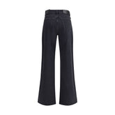 Black Cotton Jeans Denim